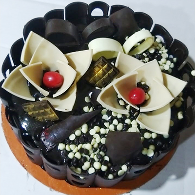 "Round shape Special Chocolate Cake -1 Kg (Exotica) - Click here to View more details about this Product